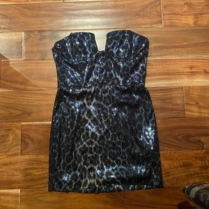 Zara Mini sequins dress